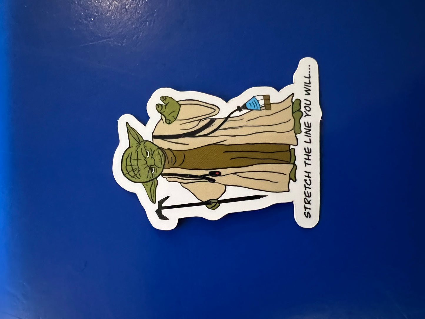 Helmet Sticker Yoda